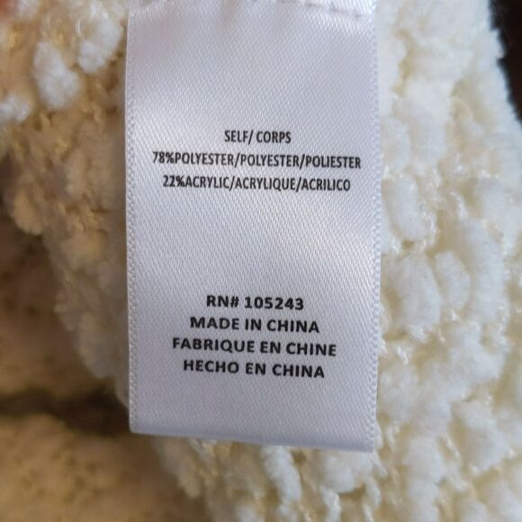 Bobeau NWT winter white nubby knit cropped turtleneck sweater, long sleeve S - Picture 9 of 10